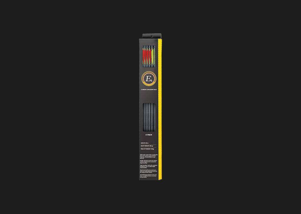 EK Archery 20" Vulcan Crossbow Bolt - 4" Vanes